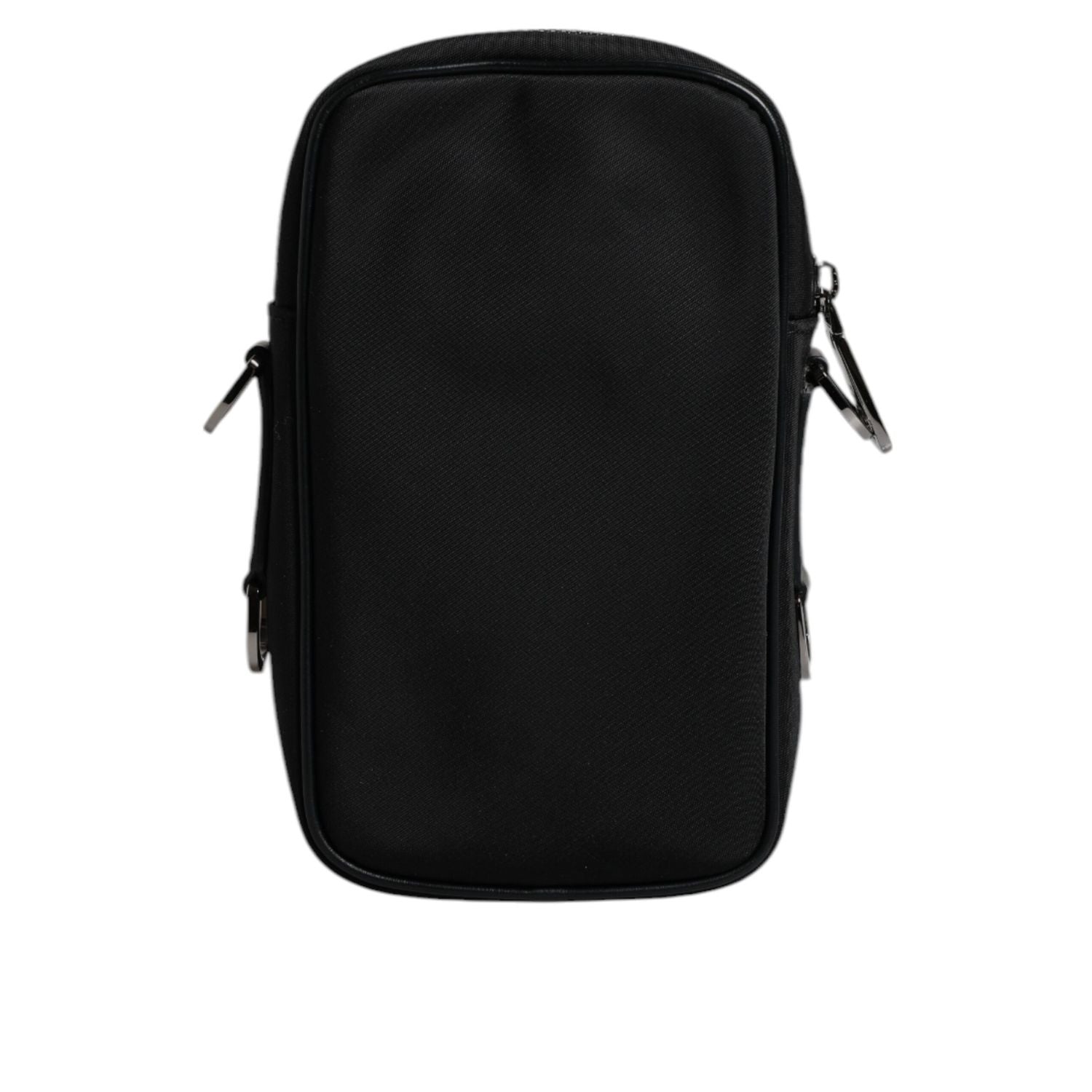 Dolce & Gabbana Multicolor Leopard Jacquard Logo Plaque Neck Strap Bag