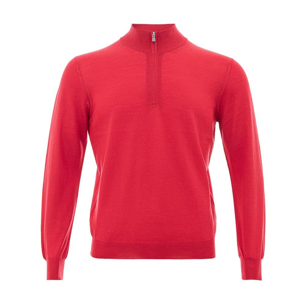 Gran Sasso Red Wool T-Shirt