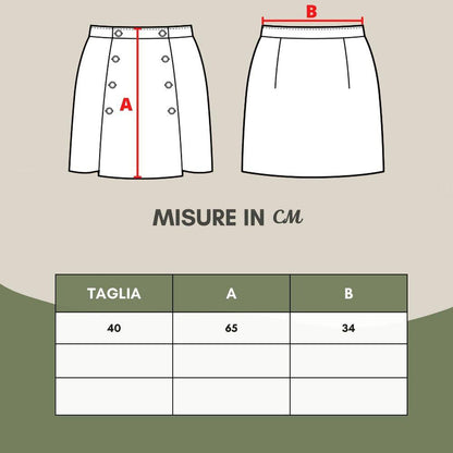 Lardini Yellow Viscose Midi Skirt