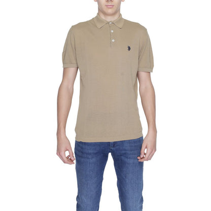 U.S. POLO ASSN. Beige Denim Shirt