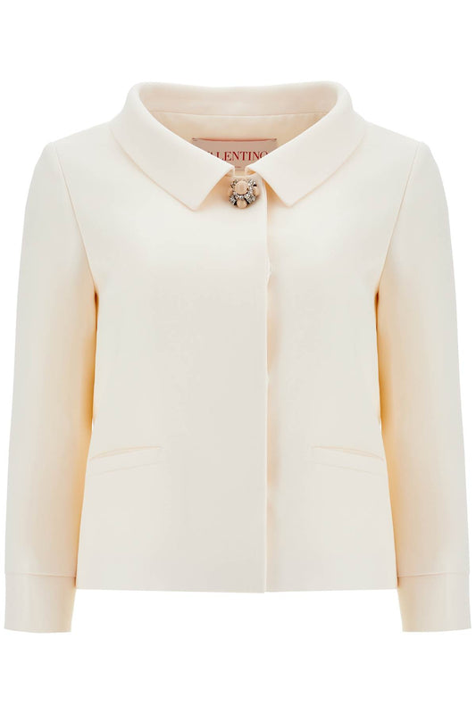 Valentino Garavani crepe couture jacket for