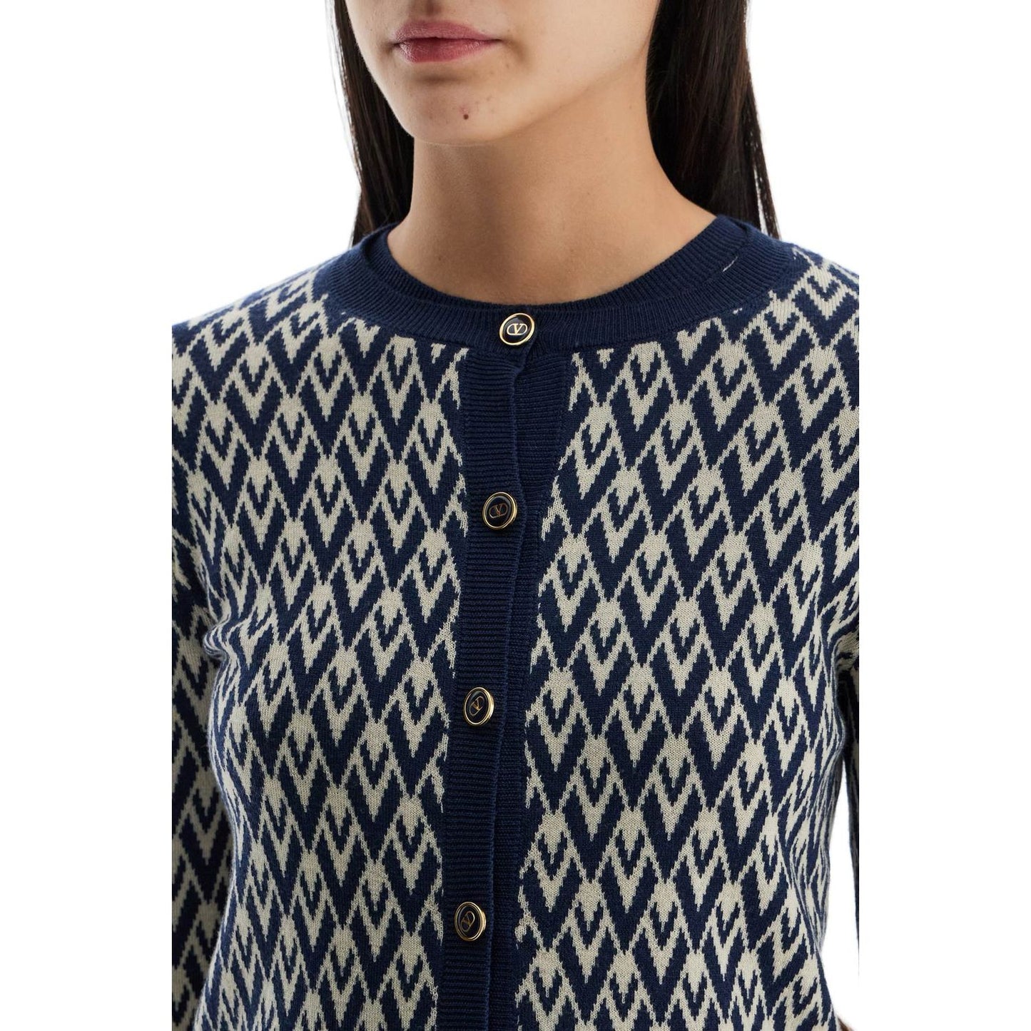 Valentino Garavani ida\n\n'jacquard wool toute la Knitwear Valentino Garavani