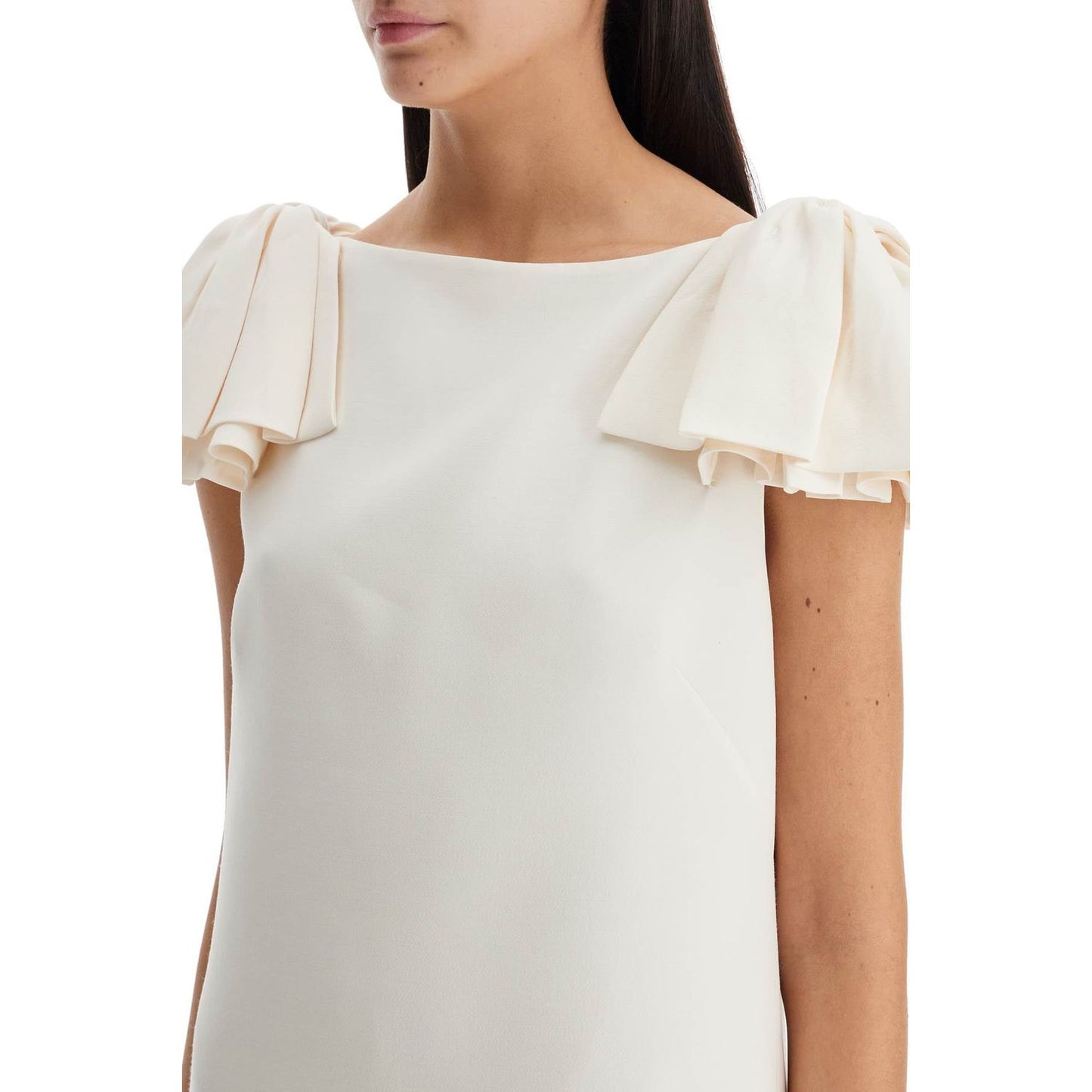 Valentino Garavani mini crepe couture dress with bows Dresses Valentino Garavani