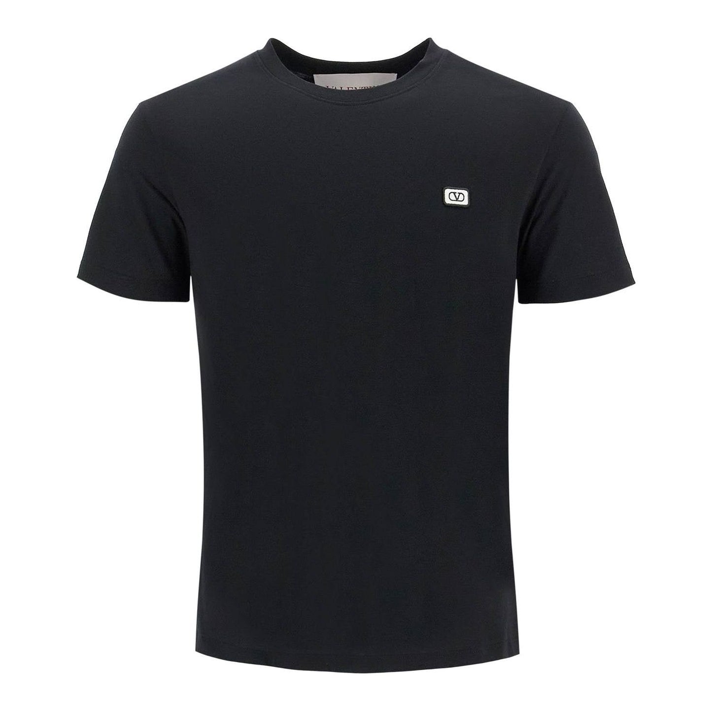 Valentino Garavani vlogo patch t-shirt with Topwear Valentino Garavani