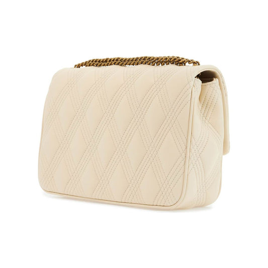 Valentino Garavani quilted shoulder bag butter white with golden chain Handbag Valentino Garavani