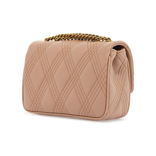 Valentino Garavani small shoulder bag in cinnamon pink with diamond pattern Handbag Valentino Garavani