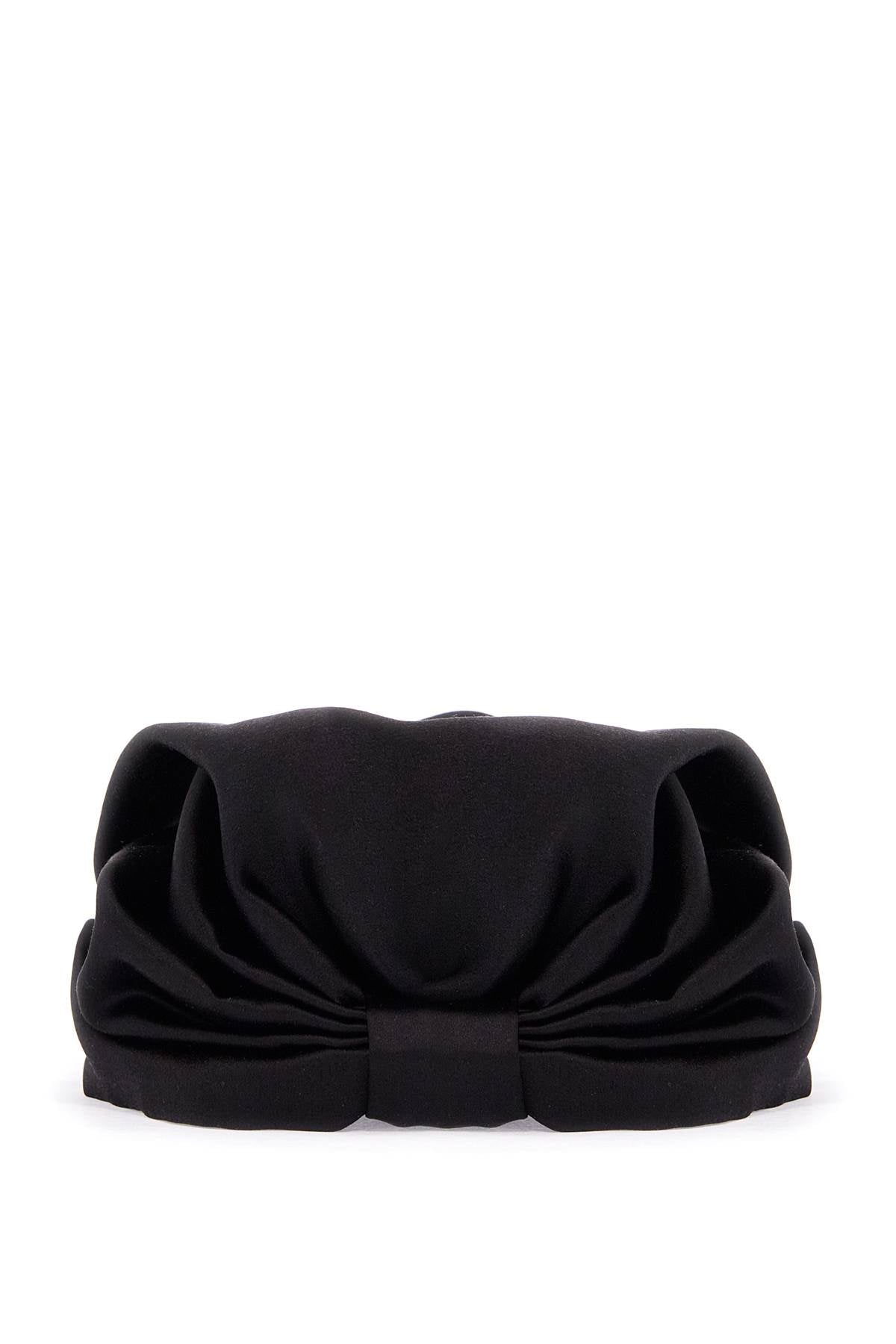 Valentino Garavani black silk turban with golden details and v logo Scarves Hats & Gloves Valentino Garavani