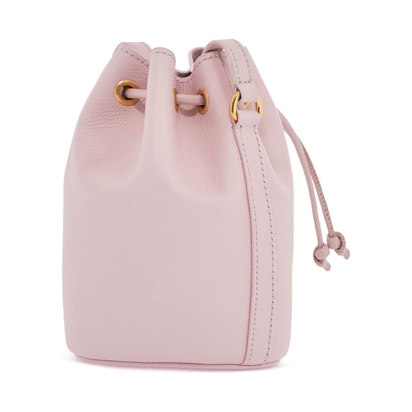 Valentino Garavani borsa a sacchetto mini in pelle rosa quarzo con tracolla regolabile Shopper Valentino Garavani