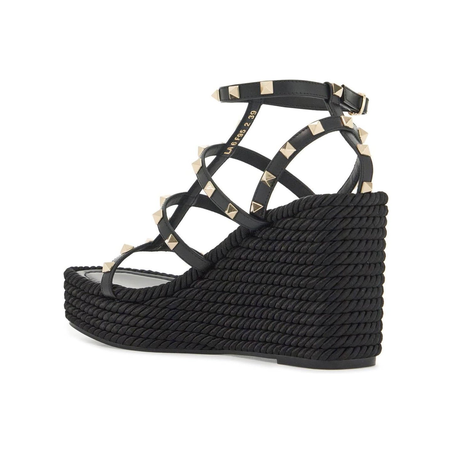 Valentino Garavani rockstud wedge sand Sandals Valentino Garavani