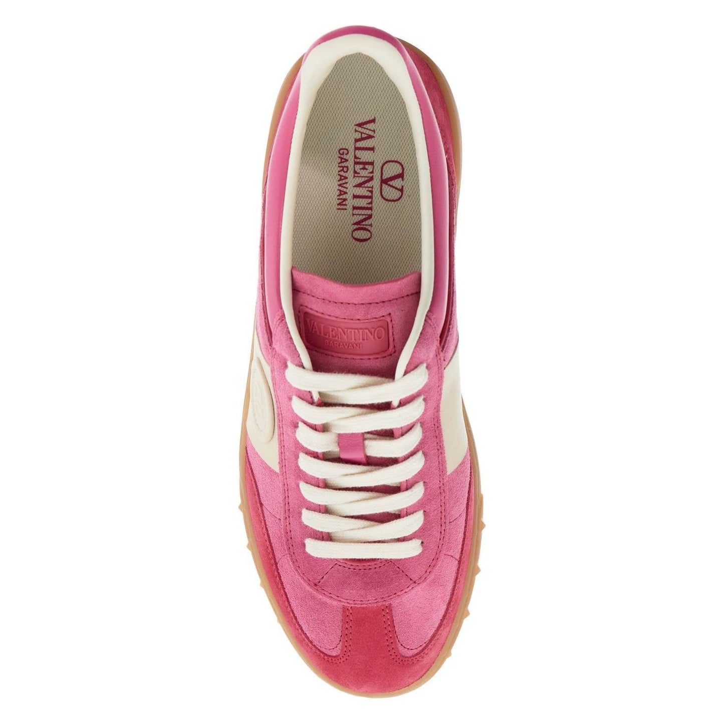 Valentino Garavani velcro sneakers in cyclamen and pink Sneakers Valentino Garavani