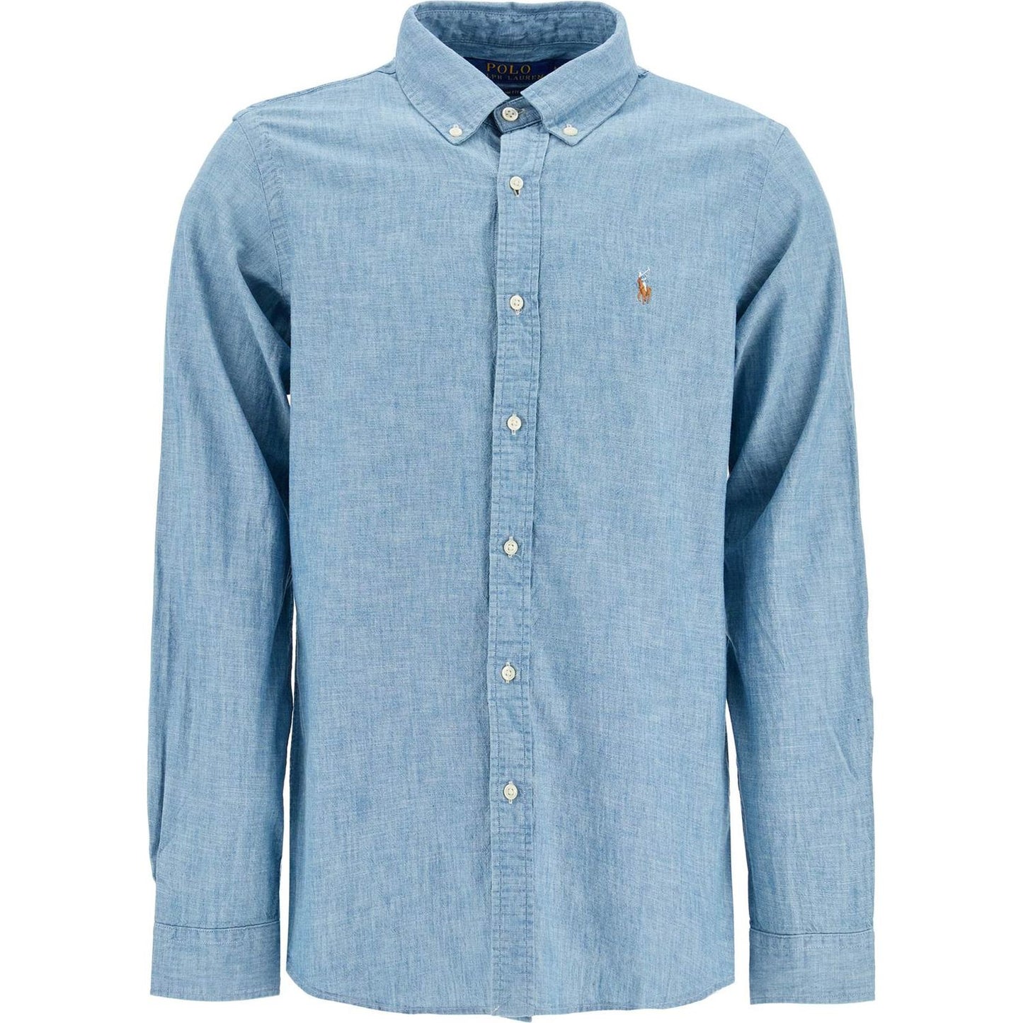 Polo Ralph Lauren custom fit shirt in chambray Shirts Polo Ralph Lauren