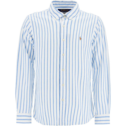 Polo Ralph Lauren custom fit shirt in striped oxford