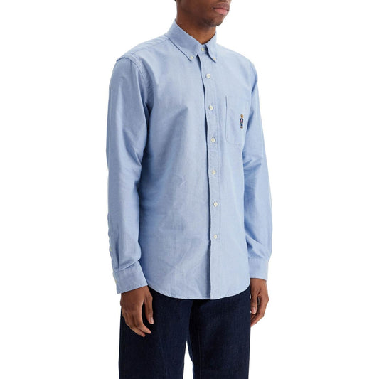 Polo Ralph Lauren light blue cotton shirt with embroidered pocket Shirts Polo Ralph Lauren