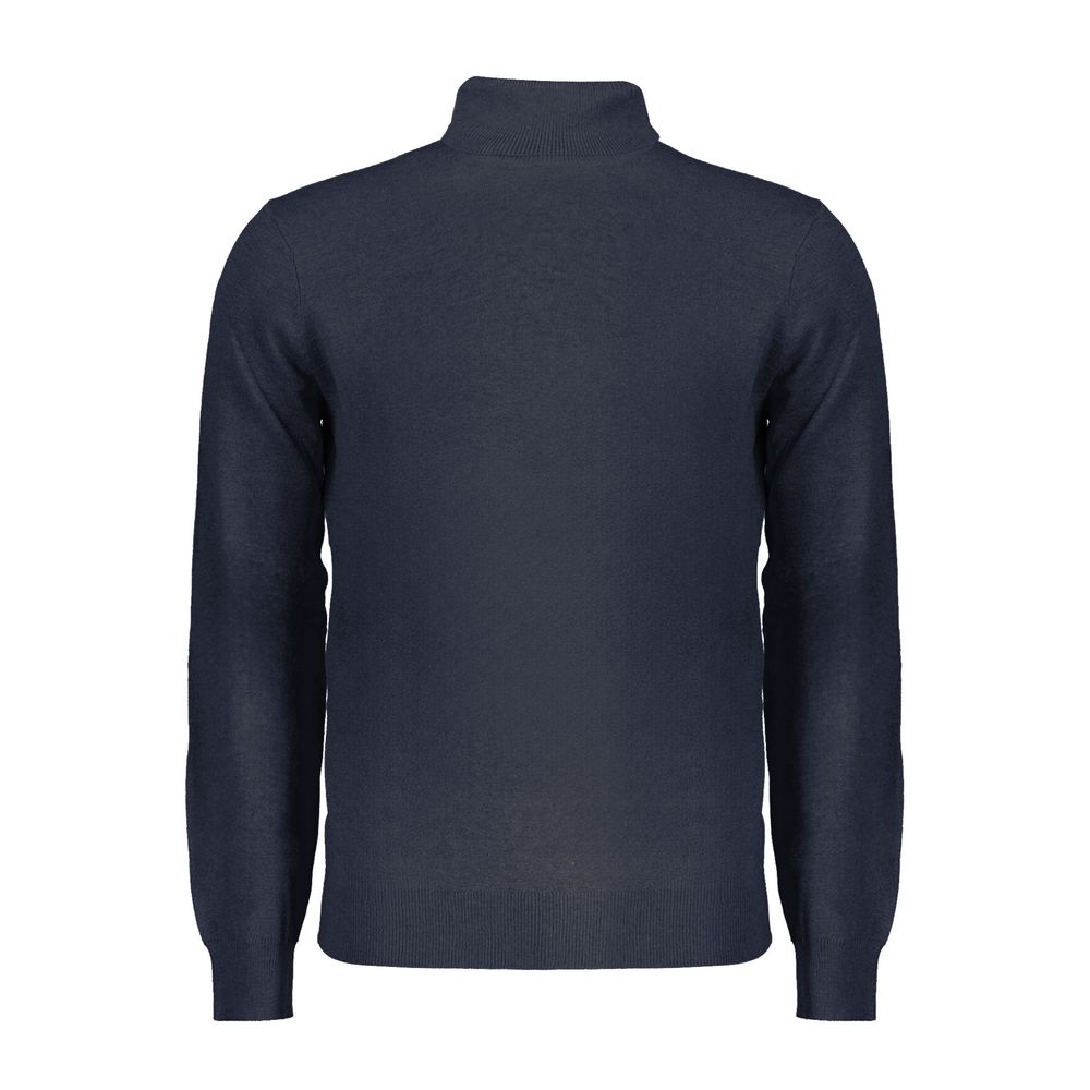 Norway 1963 Blue Wool Men Sweater