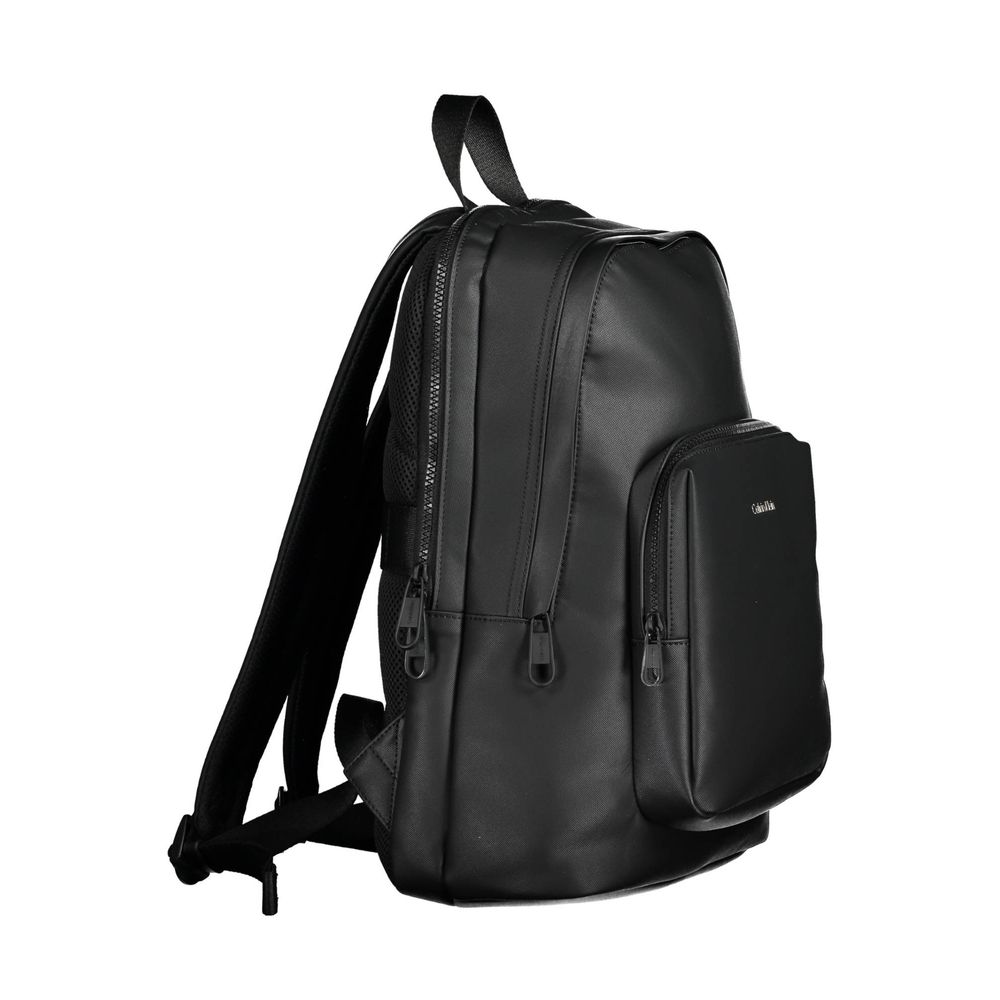 Calvin Klein Nero Polyester Men Backpack