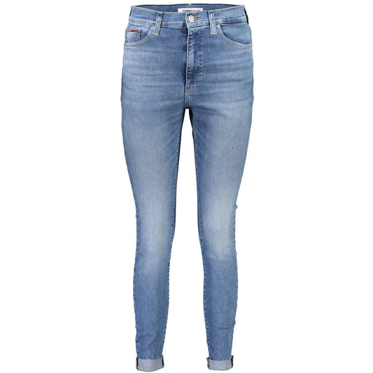 Tommy Hilfiger Azzurro Cotton Women's Skinny Jeans