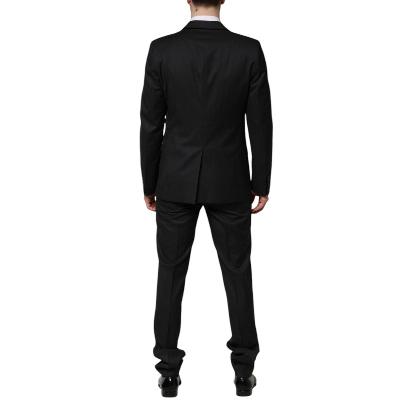 Dolce & Gabbana Dark Gray MARTINI 2 Pc Single Breasted Suit