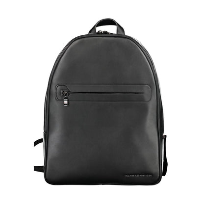 Tommy Hilfiger Nero Polyurethane Men Backpack