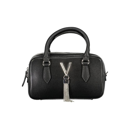 Mario Valentino Black Polyurethane Women's Handbag