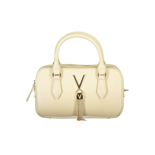 Mario Valentino Beige Polyurethane Women Handbag