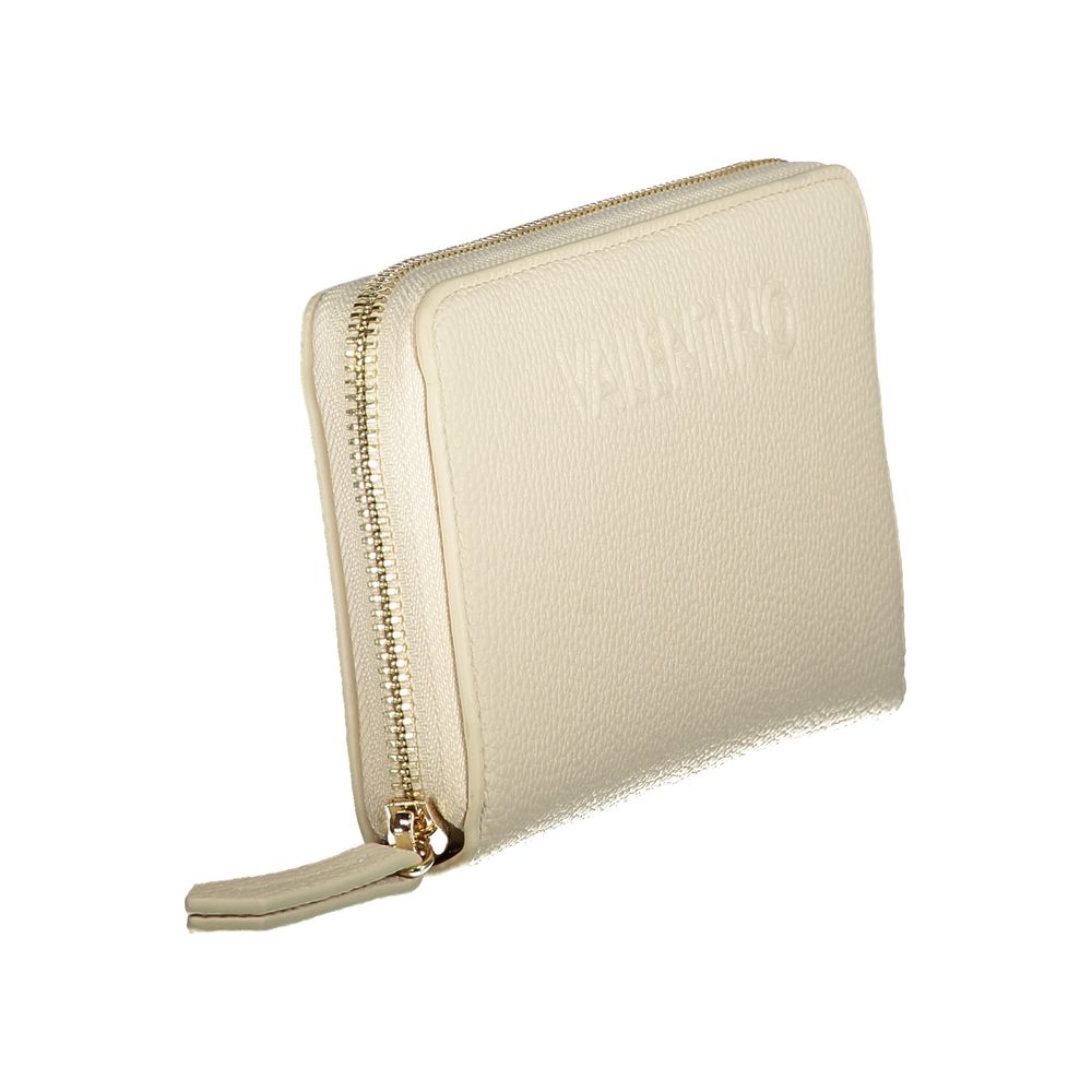 Mario Valentino Beige Polyurethane Women Wallet