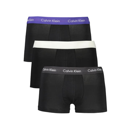 Calvin Klein Black Cotton Men's Boxer