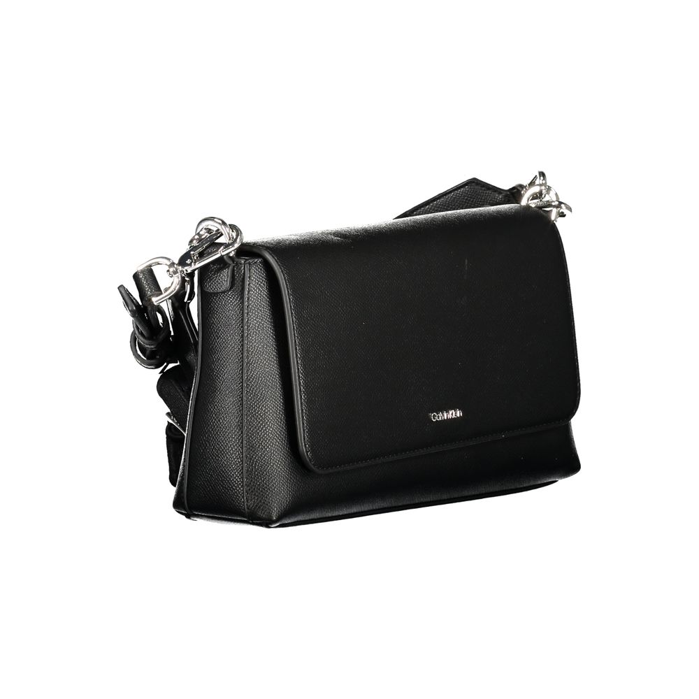 Calvin Klein Black Polyurethane Women's Handbag