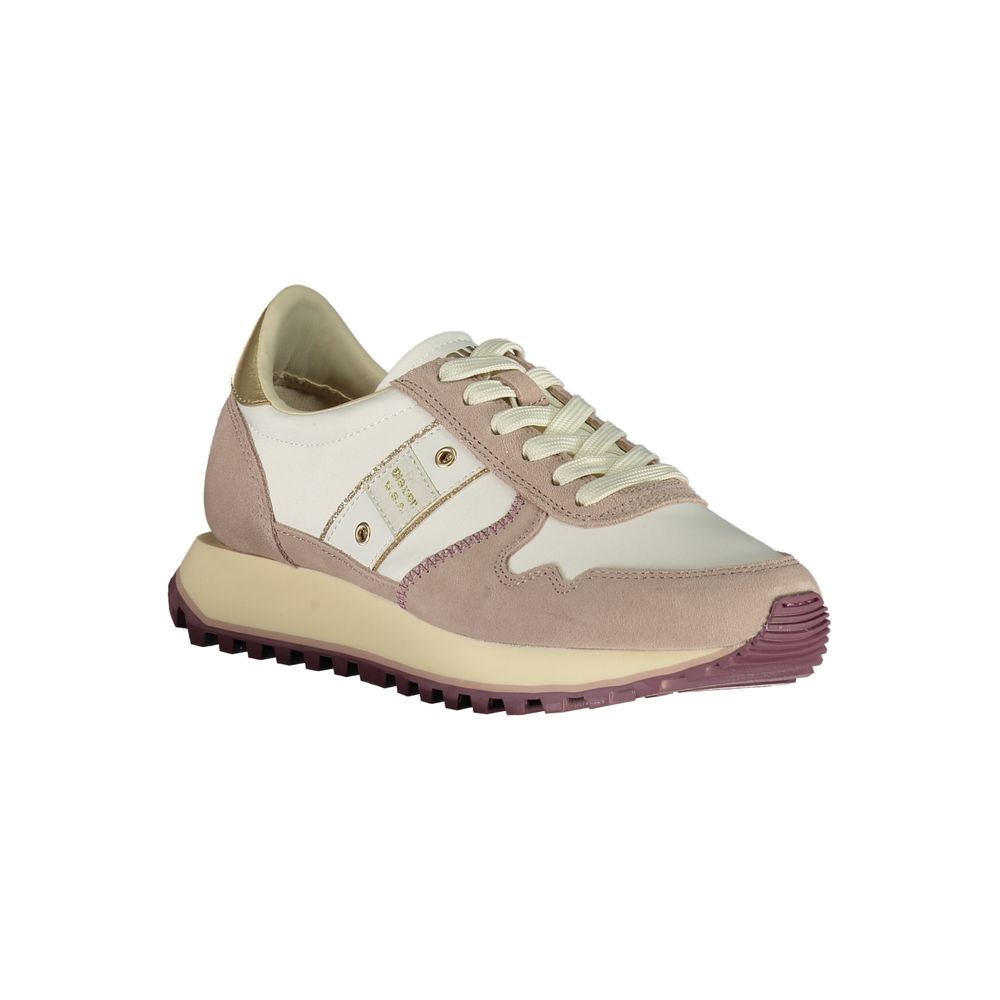 Blauer Bianco Poliestere Women Sneaker