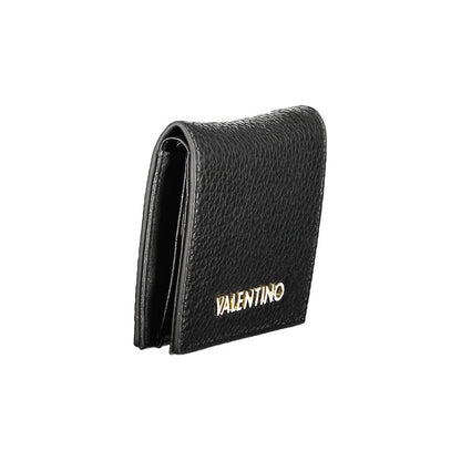 Mario Valentino Black Polyurethane Women Wallet