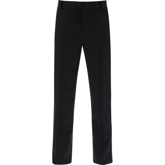 Alexander Mcqueen smoking pants in grain de poudre Trousers Alexander Mcqueen