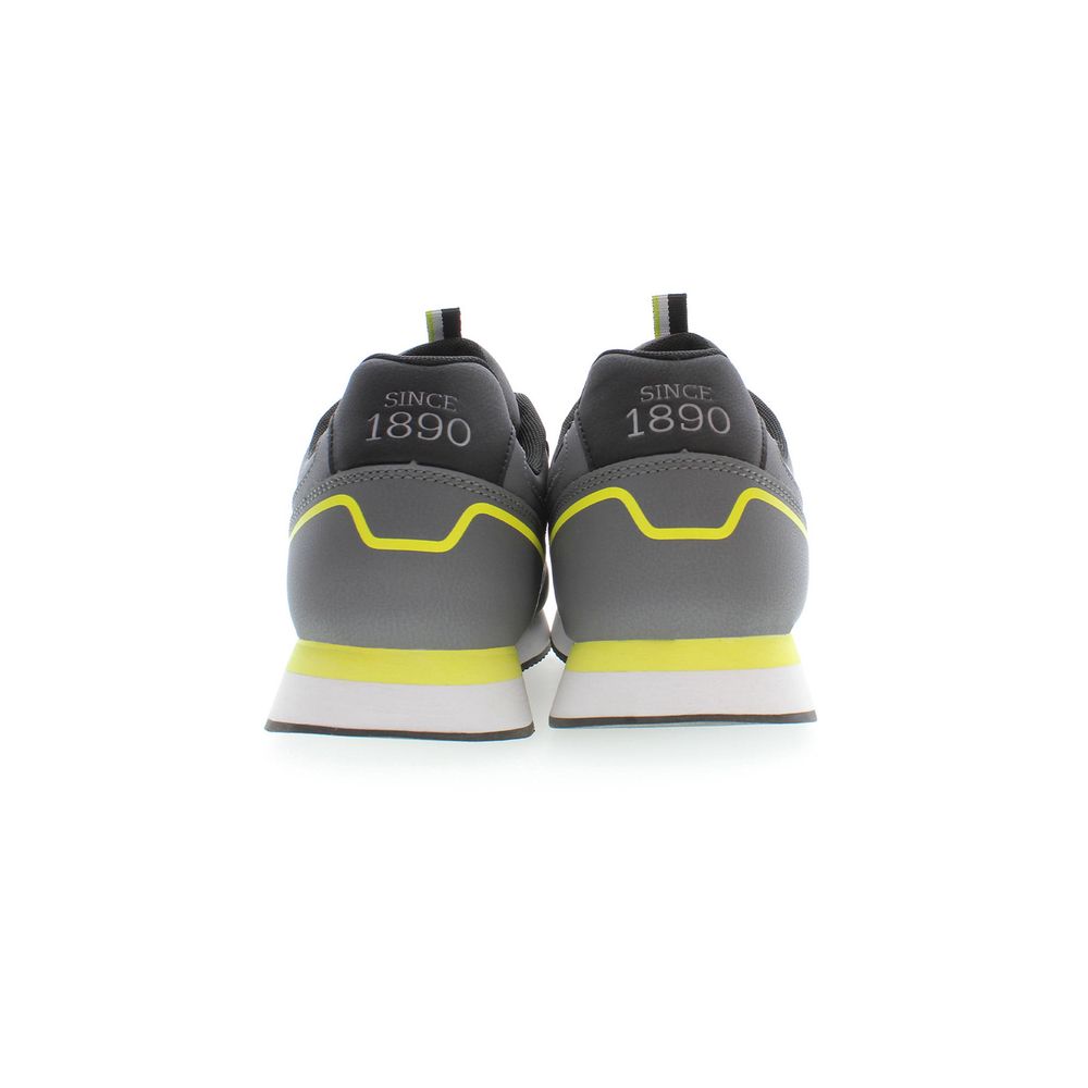 U.S. POLO ASSN. Gray Polyester Men Sneaker