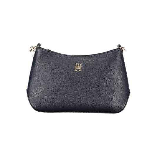 Tommy Hilfiger Blue Polyester Women Shoulder Bag