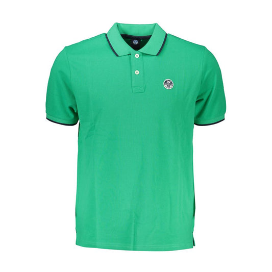 North Sails Verde Cotton Men Polo Shirt