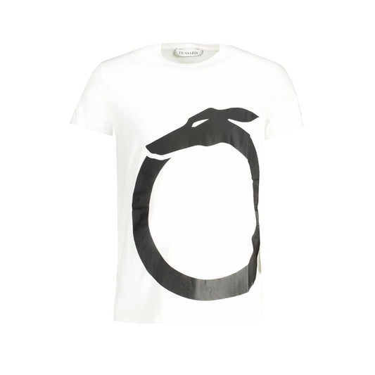 Trussardi White Cotton Men's T-Shirt