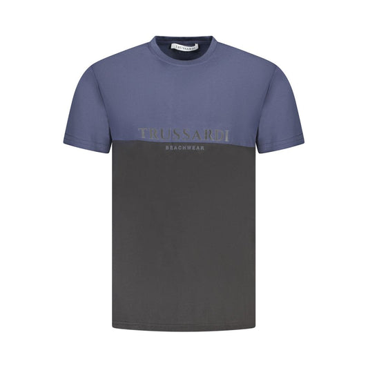 Trussardi Blue Cotton Men's T-Shirt