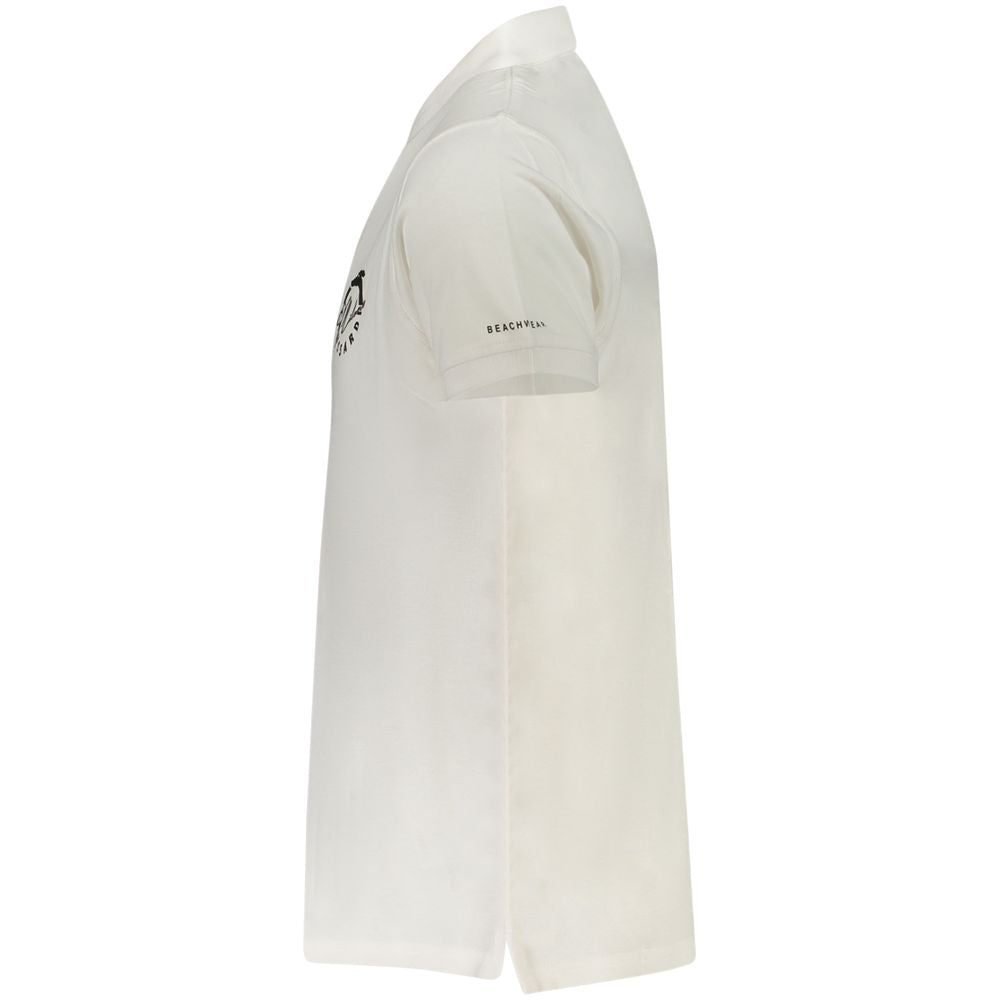 Trussardi White Cotton Men's Polo