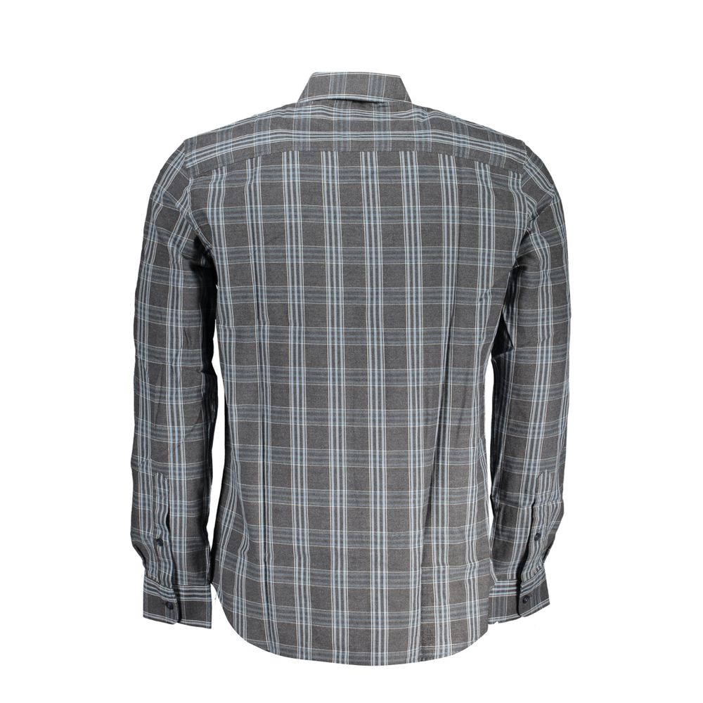 North Sails Grigio Cotton Men Shirt