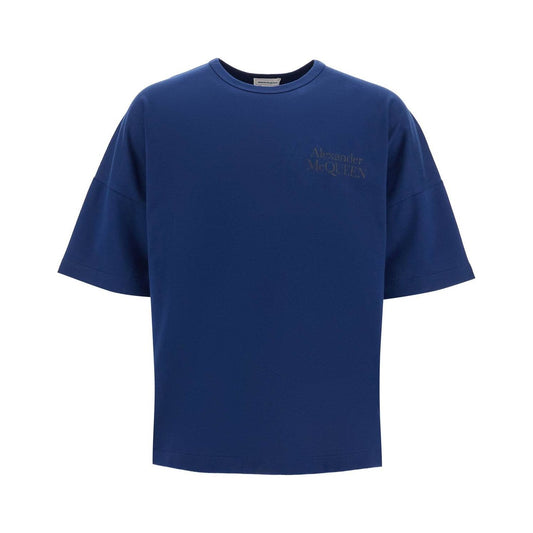 Alexander Mcqueen oversized logo t