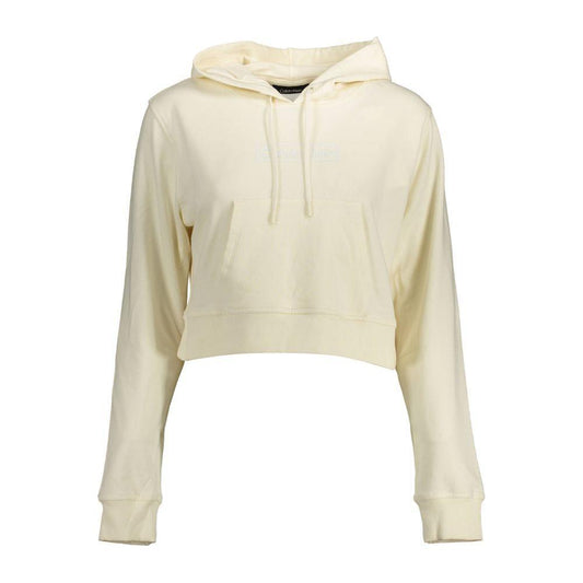 Calvin Klein Bianco Cotton Women Sweatshirt