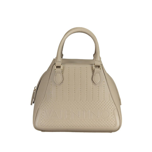 Mario Valentino Beige Polyurethane Women Handbag
