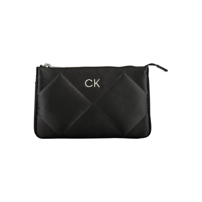 Calvin Klein Black Polyester Women Shoulder Bag