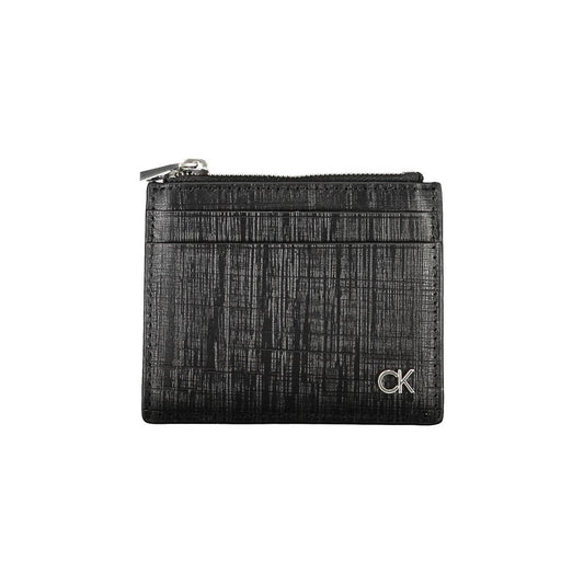 Calvin Klein Nero Leather Men Cardholder