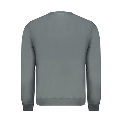 Napapijri Verde Cotton Men Sweatshirt