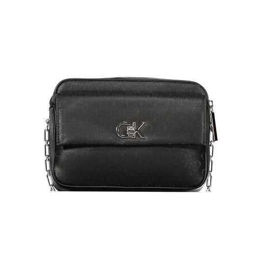 Calvin Klein Black Polyester Women's Shoulder Bag