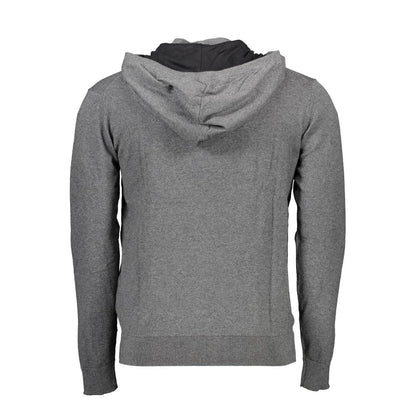 U.S. POLO ASSN. Gray Cotton Men's Sweater