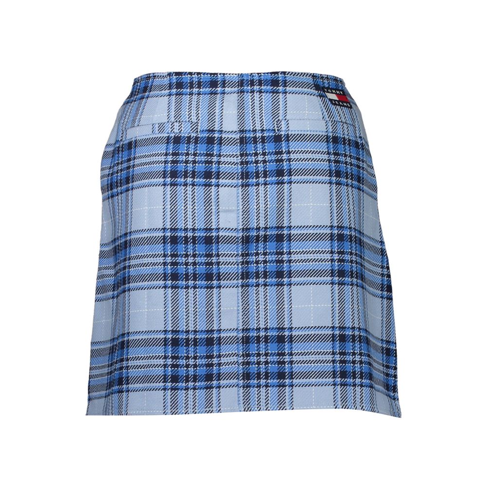 Tommy Hilfiger Azzurro Cotton Women Skirt