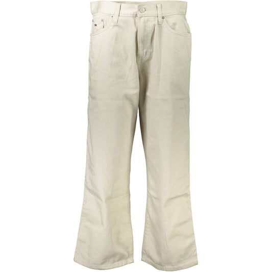 Tommy Hilfiger Beige Cotton Women Jeans