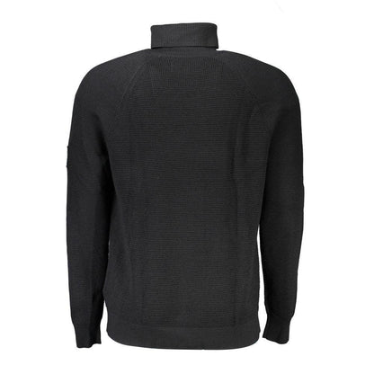Calvin Klein Black Wool Mens Sweater