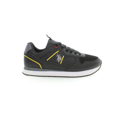 U.S. POLO ASSN. Nero Polyurethane Men Sneaker