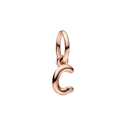 PANDORA CHARMS Mod. LETTER C DANGLE DESIGNER FASHION JEWELLERY PANDORA